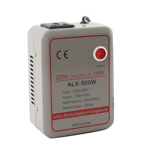 Transformador 220V a 110V 500W Home Peak Volpungswandler Step Down Converter - Imagen 2 de 12
