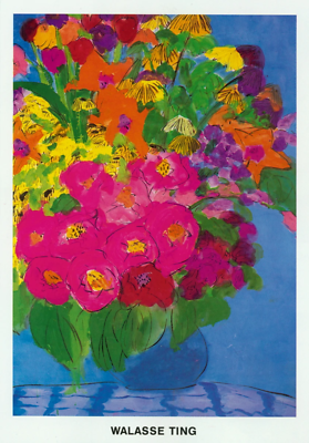 WALASSE TING The Colorful Bouquet of Flowers 62.25
