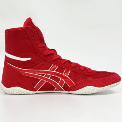 ASICS Wrestling Boxing Shoes 1083A001 EX-EO TWR900 Red/White Japan