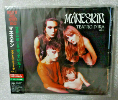 Maneskin Cd Teatro Dell'ira Japan Edition