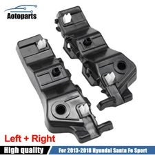 Pair Bumper Cover Retainer Support Front for 2013-2018 Santa Fe Sport Hyundai