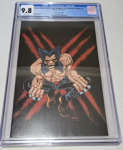 Ghost Rider Wolverine #1 Frank Miller Virgin Variant CGC 9.8 1:50 Incentive