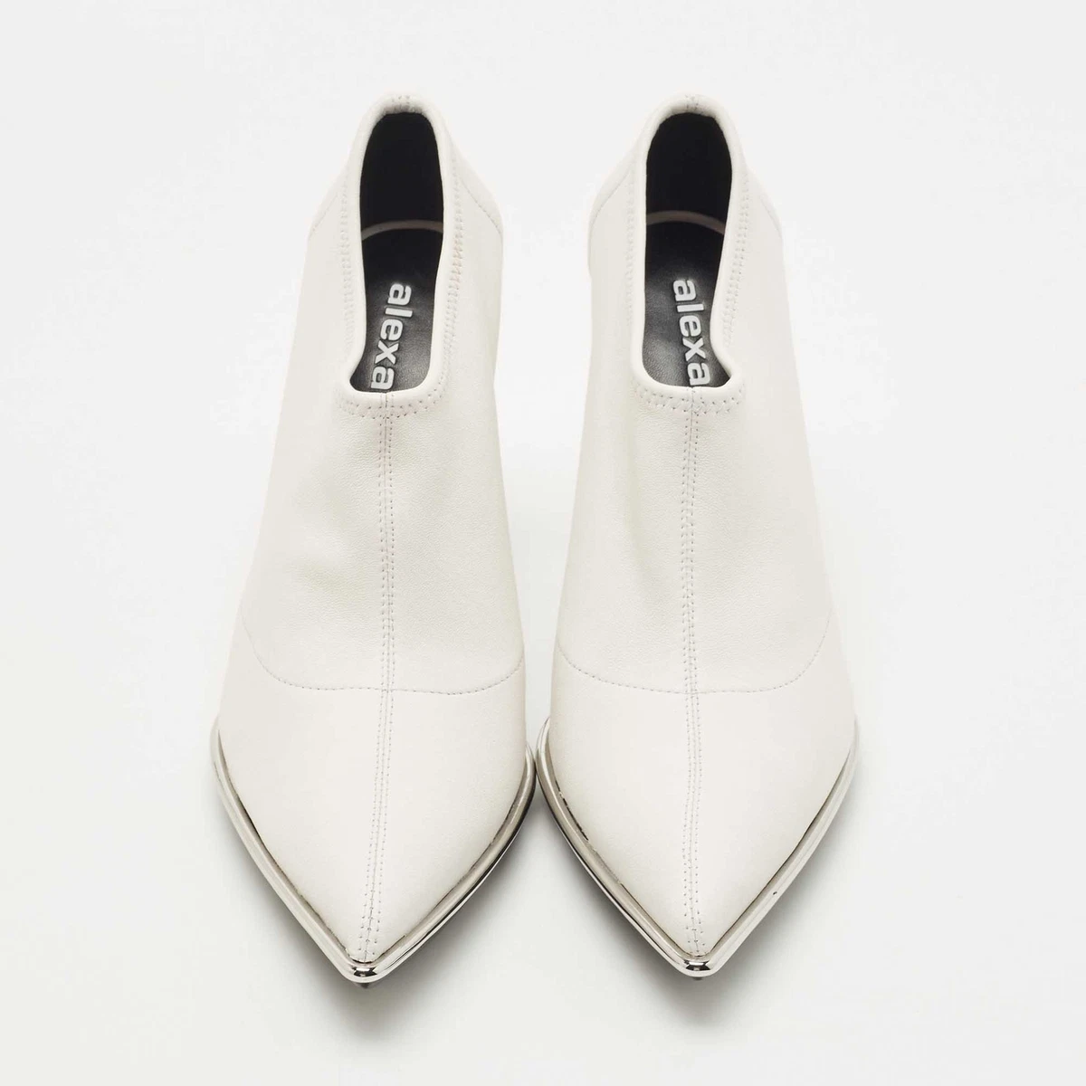 Alexander wang store white boots