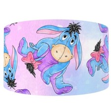 1.5 INCH GROSGRAIN RIBBON Hair Bow Supplies 1219539 Pooh Eeyore Donkey