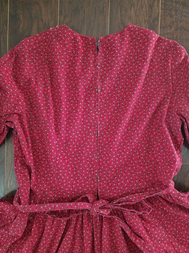 Vintage 70s Prairie Calico Full Skirt Boho maxi Dress W27", $85 - Photo 6