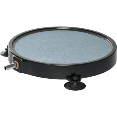 Active Aqua Air Stone, Round W/ Suction Cups 8'' x 1''