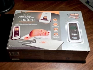 Tommee Tippee Closer to Nature DECT Digital Sound Baby Monitor W/sensor Pad new