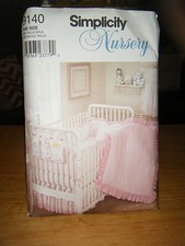 Simplicity 9140 Baby Nursery Accessories Pattern