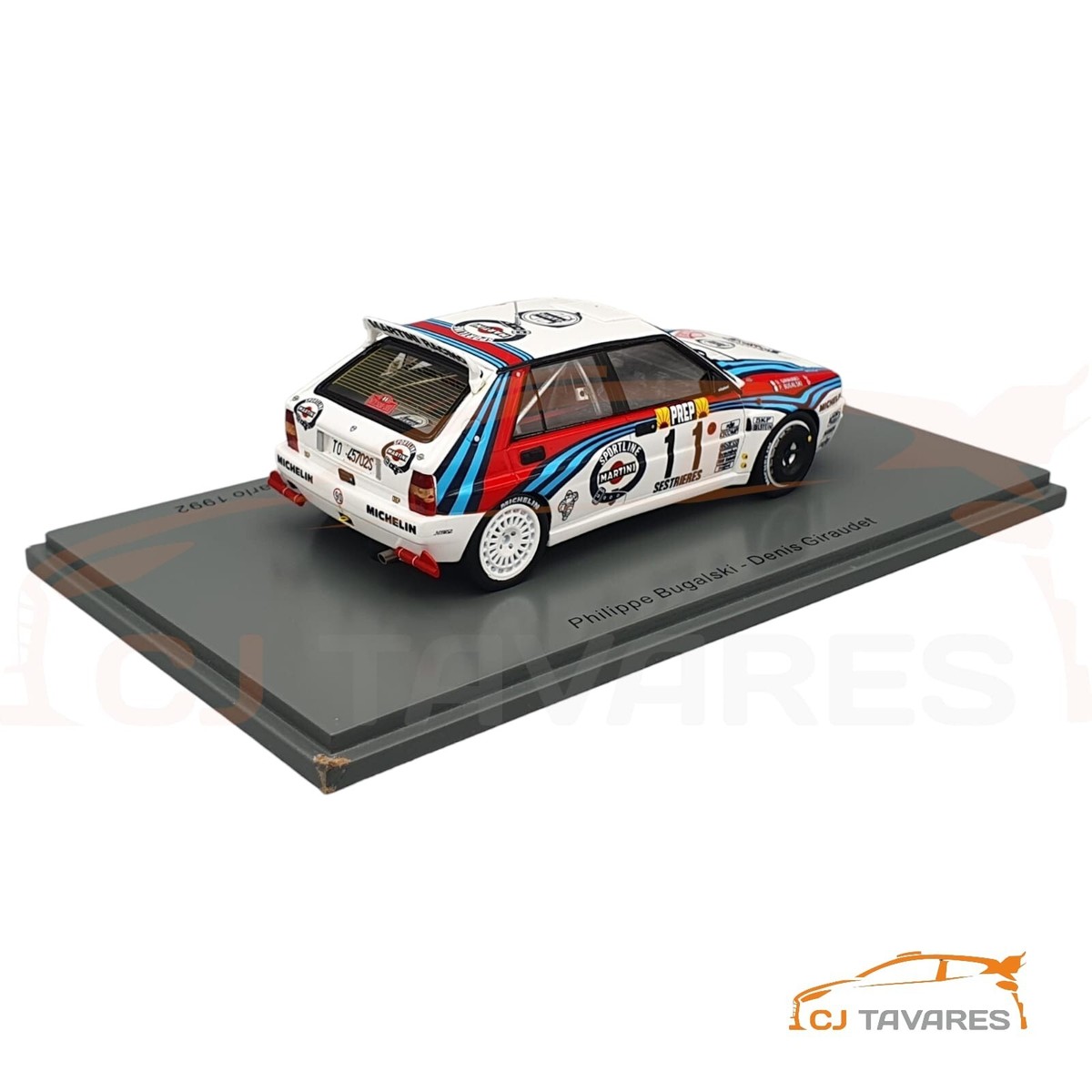 1/43 Lancia Delta Integrale HF Evo.テストカー LANCIA DELTA INTEGRALE EVOLUZIONE YELLOW 1:43 – Triple Crown