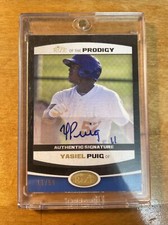 Yasiel Puig Signs Exclusive Autograph Deal with Topps 11