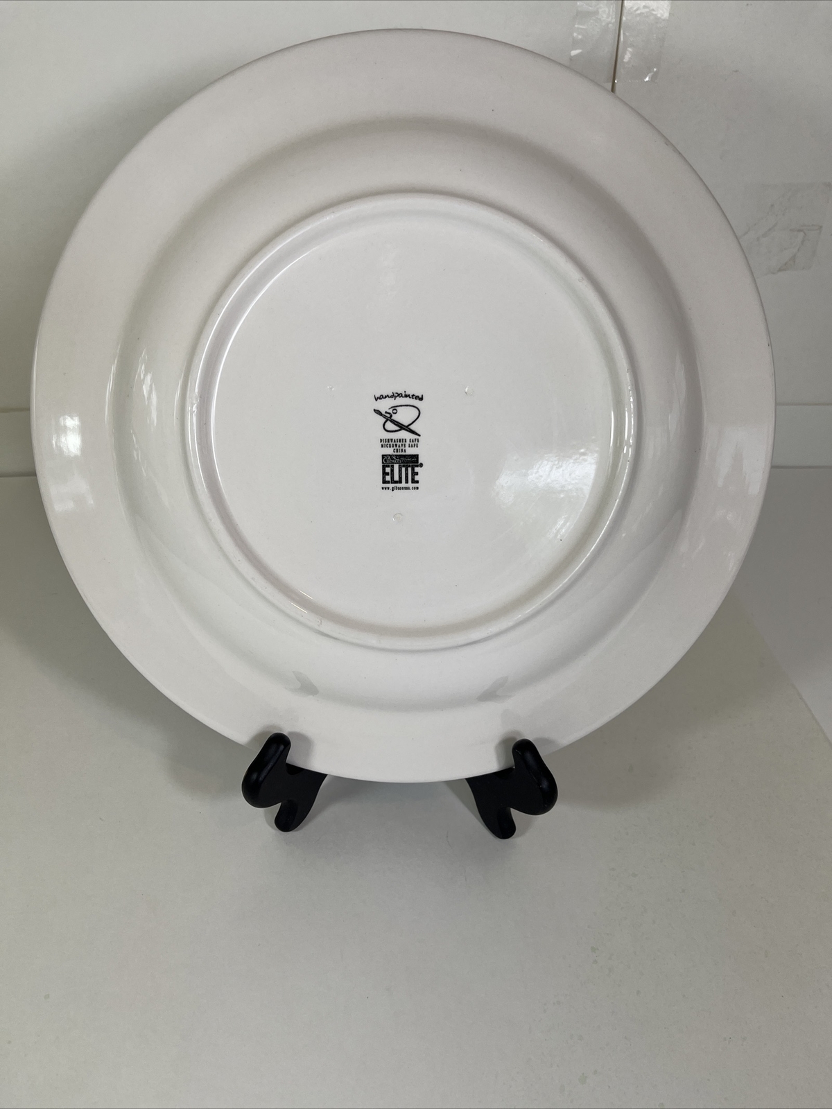 Lot Of 6 Gibson Elite Hand Painted Sangria Sunrise Dinner Plates 11”