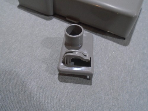 Sears Kenmore Elite Refrigerator Model 795.73055.410 Top door hinge cover set - Picture 4 of 10