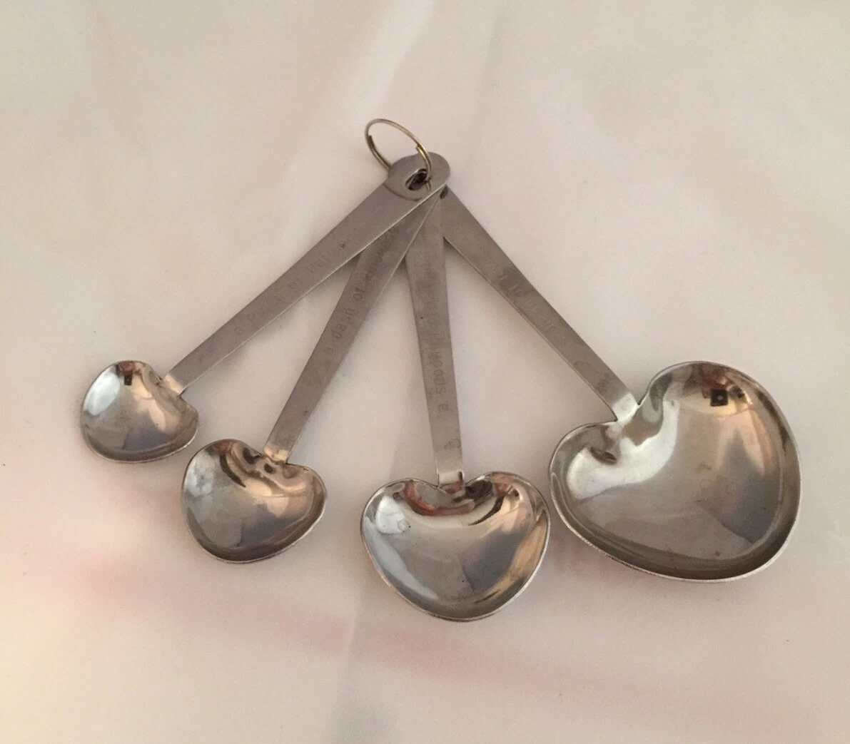 ❤️Love Beyond Measure Kate Aspen Heart Shape Measuring Spoons 25163