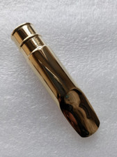 Excellent Copper Tenor Saxophone Mouthpiece Buffer  4-9 w/Ligature 2024 US