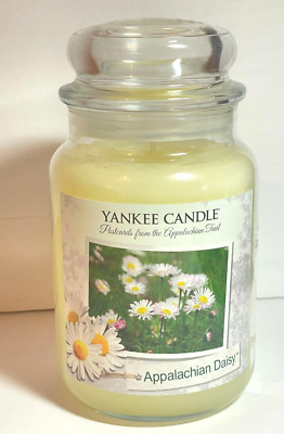 Yankee Candle Appalachian Daisy Jar Candle 22 ounces  Large NEW