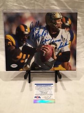 BOBBY HEBERT Signed 8x10 Picture Photo PSA COA New Orleans Saints Autographed