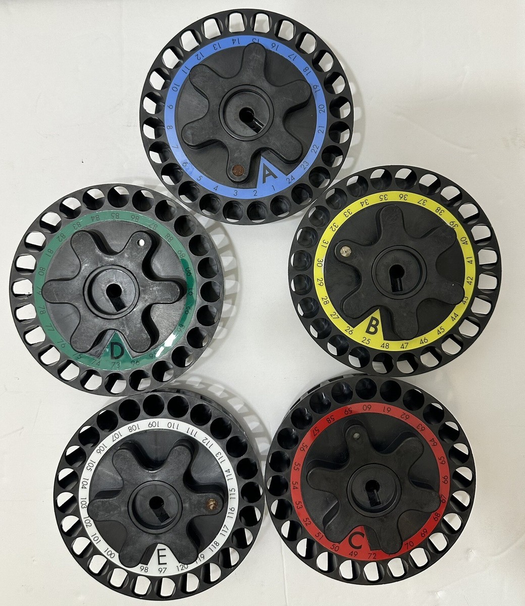 Waters Sample Lab Carousel 270033 Set A B C D E for Alliance 5Pk