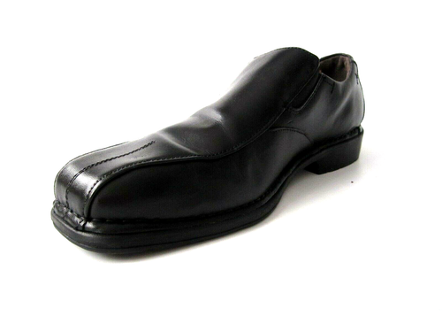 Nunn Bush Mens Size 12M Slip On Split Toe Loafers Black Leather, Gel 84040-001 - Picture 8 of 12