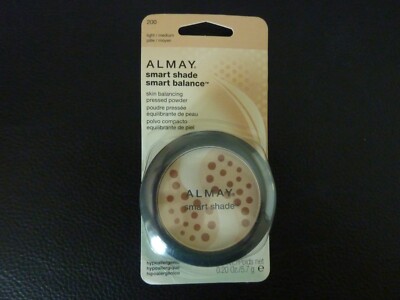 Almay Smart Shade Skin Balance Pressed Powder-LIGHT MEDIUM #200- Buy More & SAVE