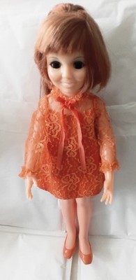 Vintage 1969 Ideal Crissy Puppe c/w Box 18'' Pls siehe Beschreibung für vollständige Details