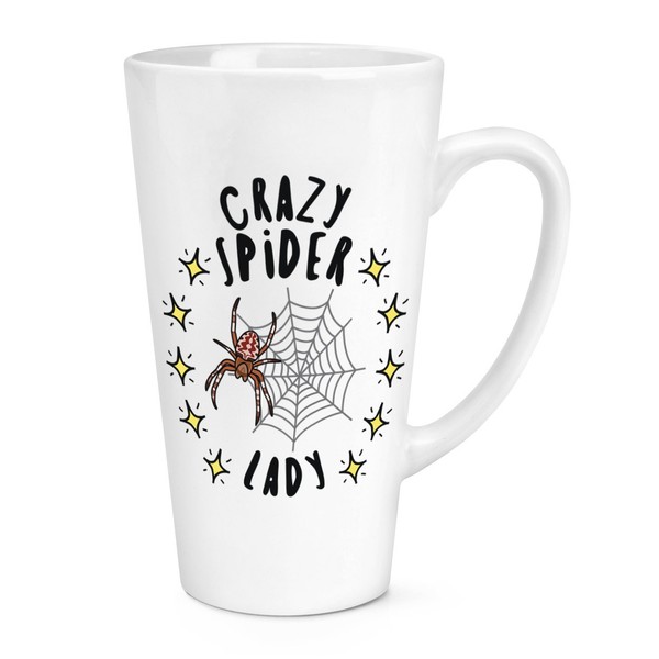 VerrüCkte Spinne Damen Stars 483Ml Groß Latte Becher Tasse Mutter Tag Lustig-image