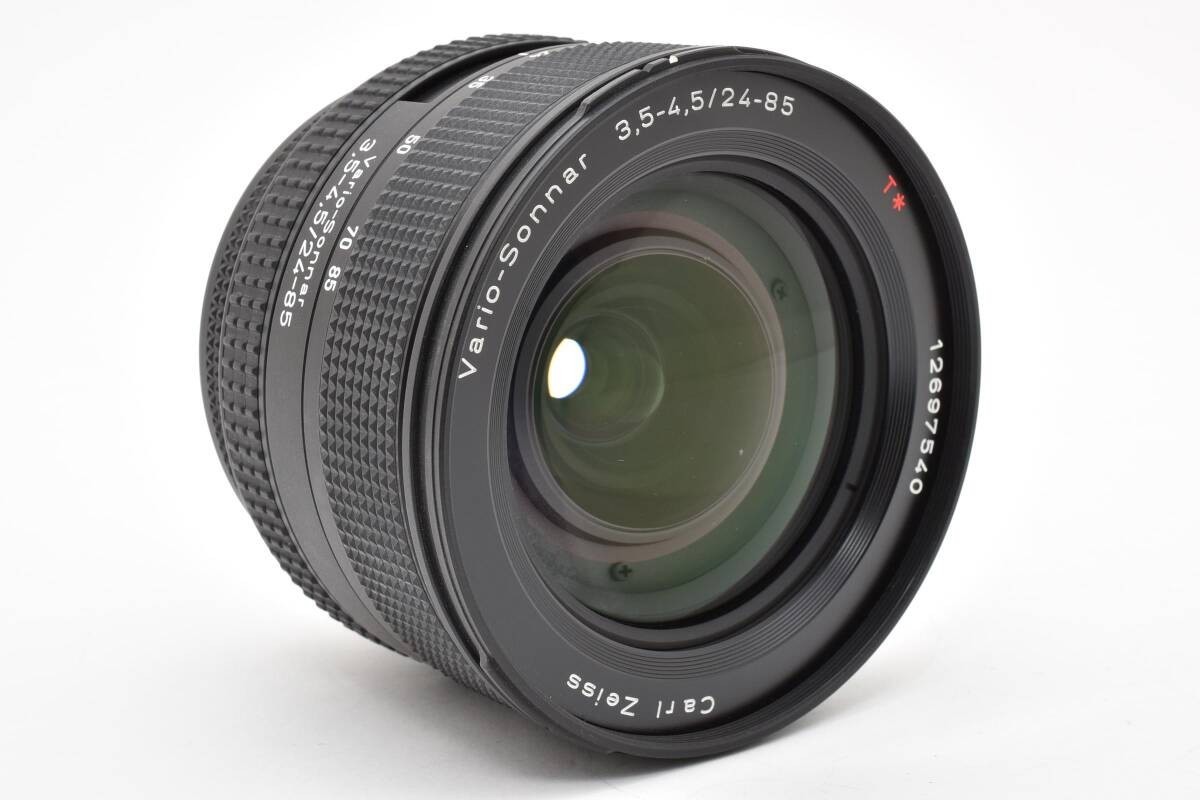 ★極美品CarlZeiss Vario Sonnar 24-85 3.5-4.5 Contax Carl Zeiss Vario-Sonnar T* 24-85mm f/3.5-4.5 N Lens Japan