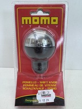 Momo King Schaltknauf Chrom Schwarz Shift Knob Tuning Design