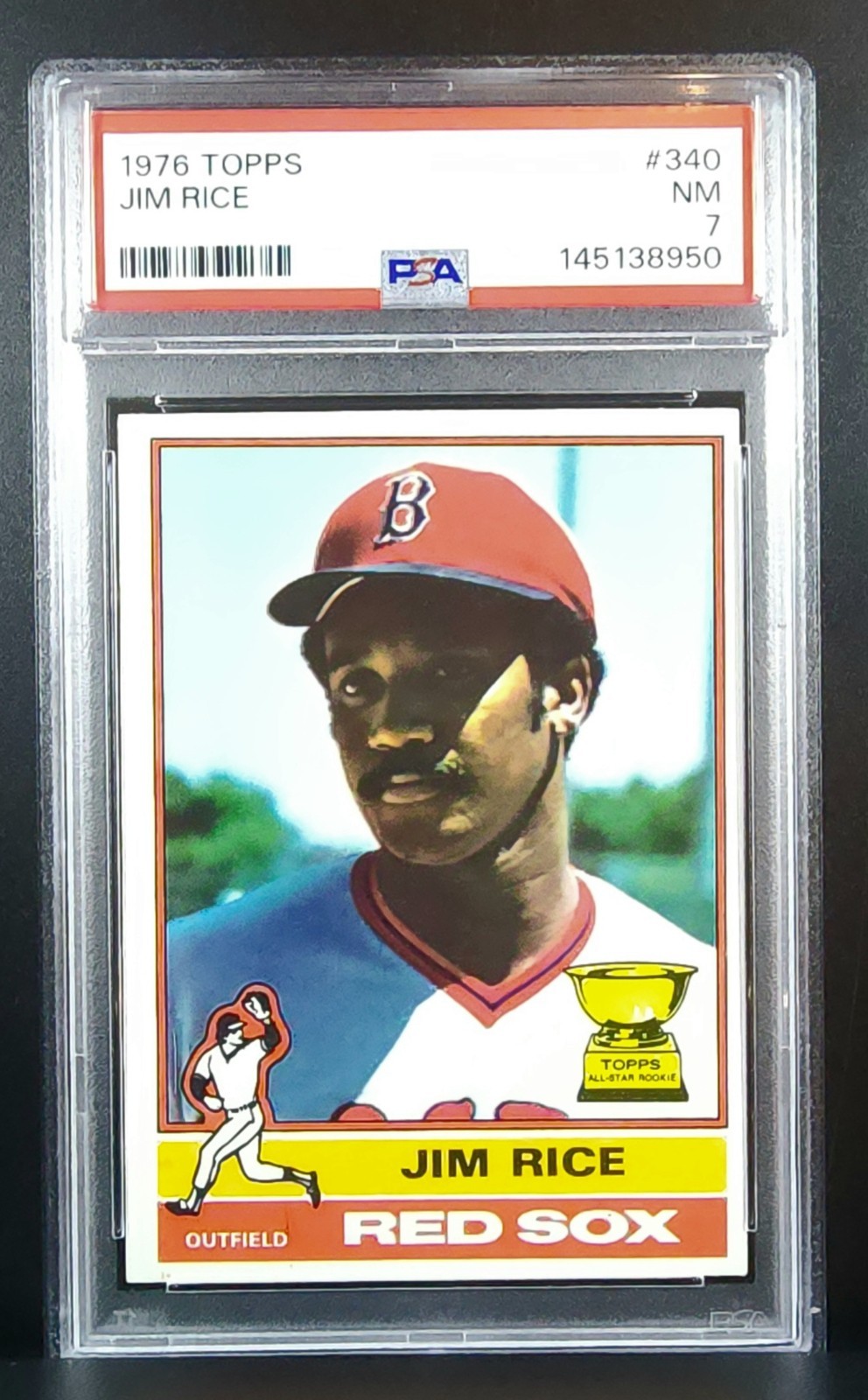 1976 Topps - Jim Rice #340 PSA 7