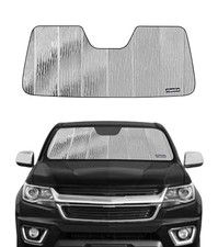 Windshield Sunshade for Chevy/GMC 2015-2022 Colorado/Canyon silver-astraguard