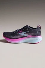 Brooks Women's Adrenaline GTS 25 Black/Cyber Aqua Athletic Medium Width FULL SZ