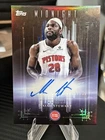 2025-26 Topps Midnight Isaiah Stewart Dark Marks Autograph #DM-IS