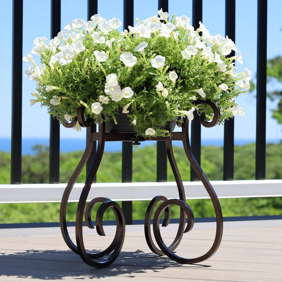 Soporte de Medalla Ajustable para Plantas Interior Exterior, Mediados de Siglo Moderno para La... Foto 3 de 4