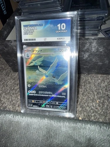 Pokémon TCG SWANNA Ace Grading 10