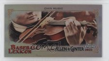 2022 Topps Allen & Ginter Chrome Baseball Lexicon Minis Chin Music #BL-11 0b7