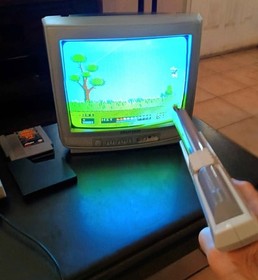 Nintendo NES-101 Top Loader Console Tested & Working With 10 Games