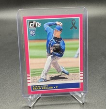 2019 Panini Donruss Brad Keller #226 Pink Rookie 07/25