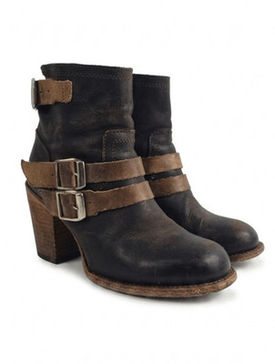 Freebird By Steven Baxter Leather Women's Ankle Boots Size 8