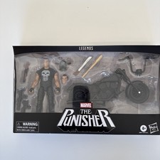 2020 Marvel Legends The Punisher 6  Deluxe Figure with Motorcycle Hasbro - NEW