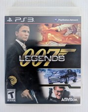 007 Legends Sony PlayStation 3 PS3 Game Complete Boxed Manual James Bond