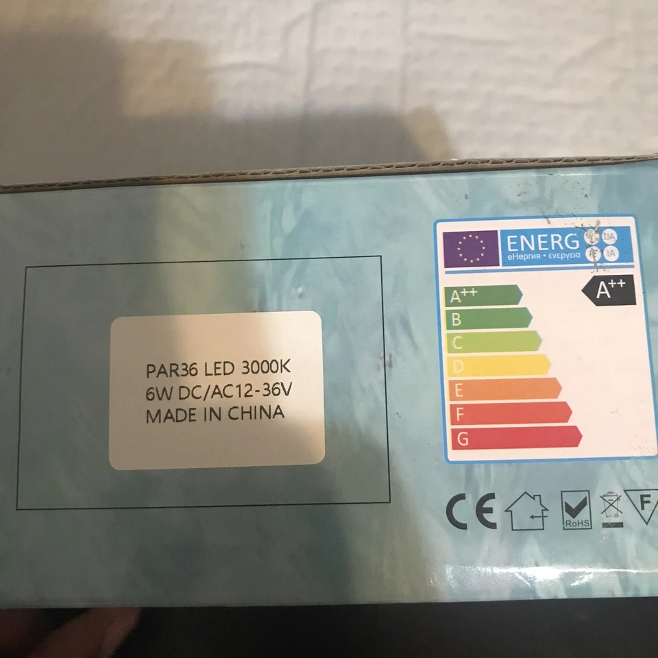 Par36 led outdoor waterproof landscape bulb 3000K ac/dc12v-36v 900 lumin 4 PACK - Image 3 of 4