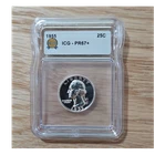 1955 Washington Quarter ICG PR67+ Silver Proof Philadelphia 25C Coin