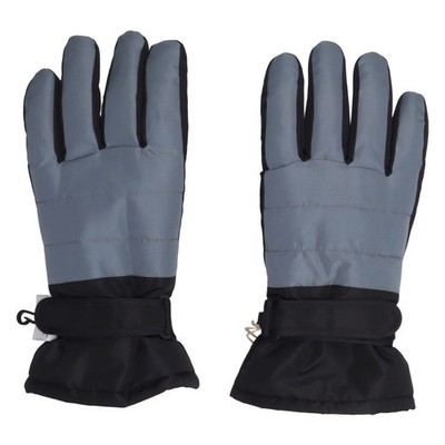 Crane, Handschuhe, Größe: 6 1/2, Polyester, Grau/Schwarz #rqN