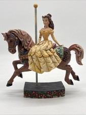 Jim Shore Disney Traditions Belle Carousel &ldquo;Princess Of Knowledge&rdquo; 4011744