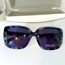 Anne Klein Oversized Square Tortoise Sunglasses 125 Currently on their website