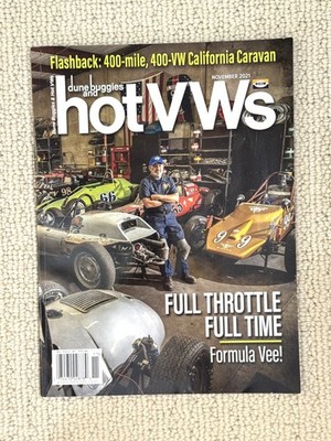 Dune Buggies and Hot VWs Magazine - November 2021  - NEW/UNREAD