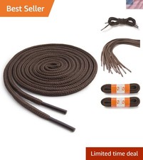 Round Athletic Shoelaces 2 Pair Pack -