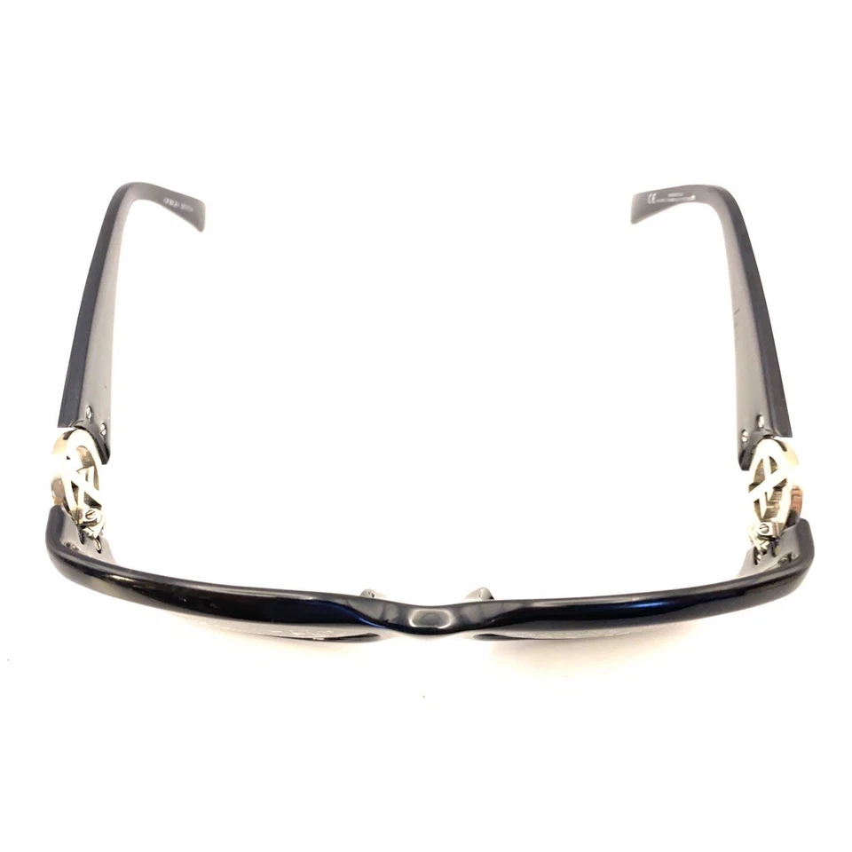 Gafas de sol Giorgio Armani GA 431/S 58 negras ovaladas marcos 56-17 130 Italia diseñador Foto 4 de 4