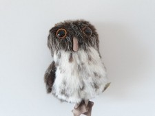 Folkmanis Mini Spotted Owl Finger Puppet Plush. July 2001. Discontinued. 4"tall