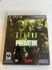 Alien vs. Predator (PS3, Sony PlayStation 3, 2010) CIB Complete with Manual