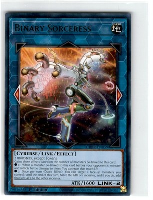 Yu-Gi-Oh! Binary Sorceress 1st Edition CRBR-EN059 Lightly Played Rare